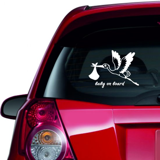 Car sticker - Baby on board 60